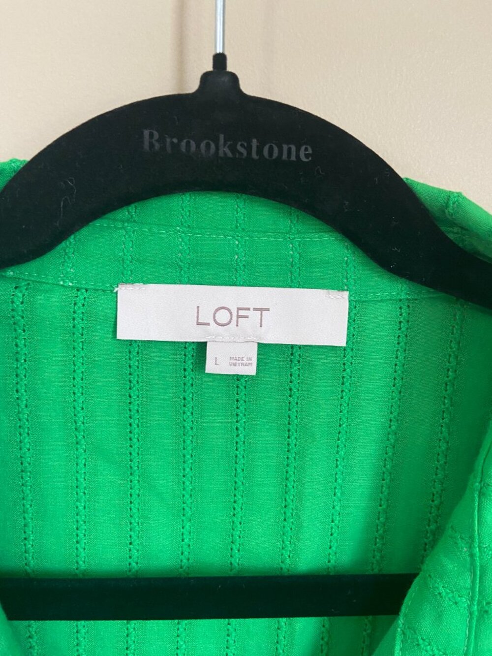 LOFT Tie Front Spring Top - Picture 4 of 4
